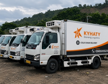 Công ty cho thuê xe tải vận chuyển hàng đông lạnh uy tín, chuyên nghiệp và giá rẻ tại Đà Nẵng