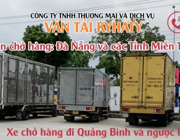 Xe tải vận chuyển hàng đi Quảng Bình giá rẻ - Kyhaty Logistics